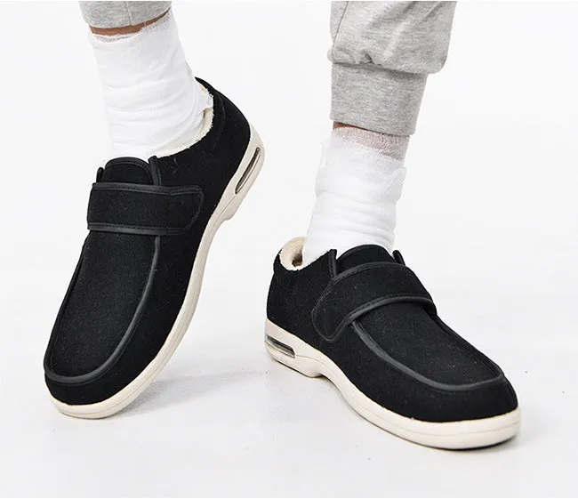 Nanccy Plus Size Wide Diabetic Shoes For Swollen Feet Width Shoes-NW045