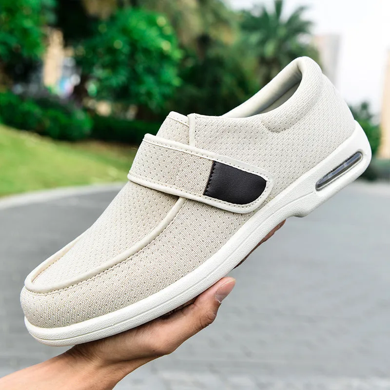 Nanccy Plus Size Wide Diabetic Shoes For Swollen Feet Width Shoes-NW045