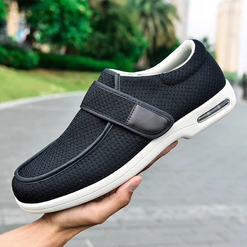 Nanccy Plus Size Wide Diabetic Shoes For Swollen Feet Width Shoes-NW045