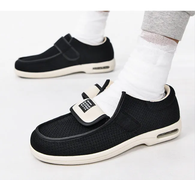 Nanccy Plus Size Wide Diabetic Shoes For Swollen Feet Width Shoes-NW045