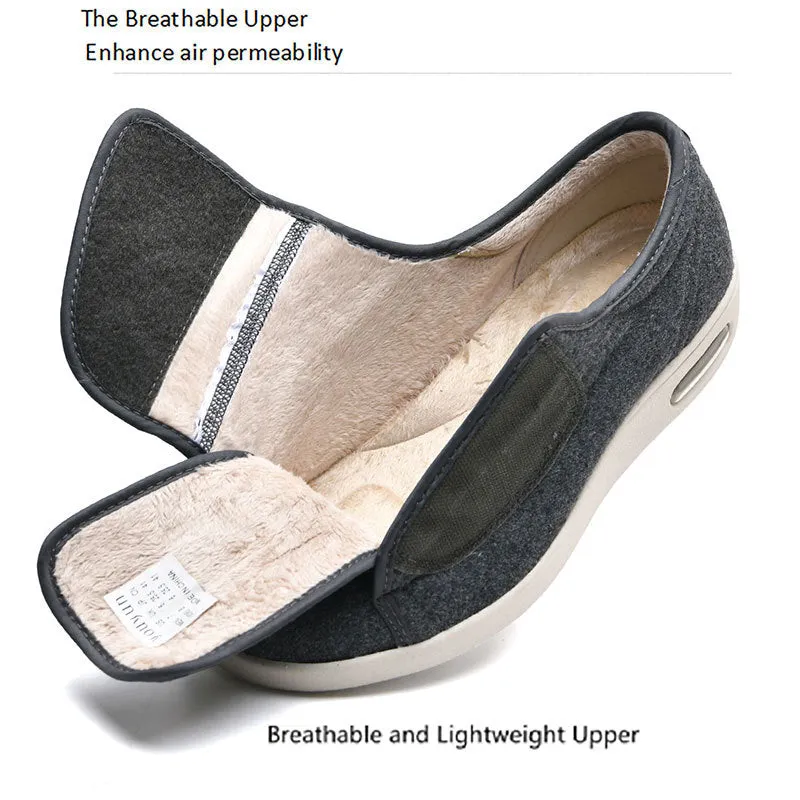 Nanccy Wide Diabetic Shoes For Swollen Feet-NW019N