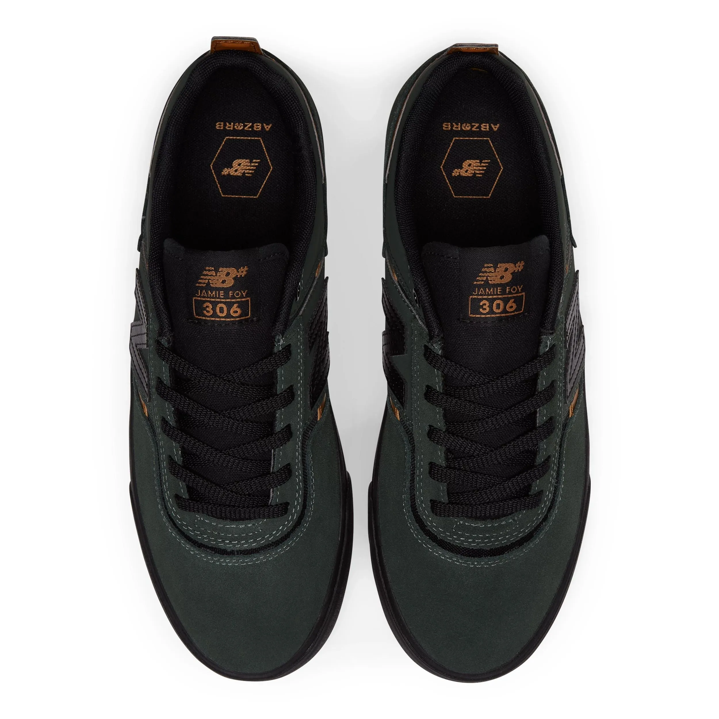 New Balance Numeric Jamie Foy 306 Skateboard Shoe - Forest/Black