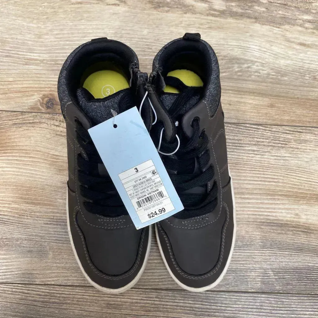 NEW Cat & Jack Brice Slip-On Zipper Sneakers sz 3Y