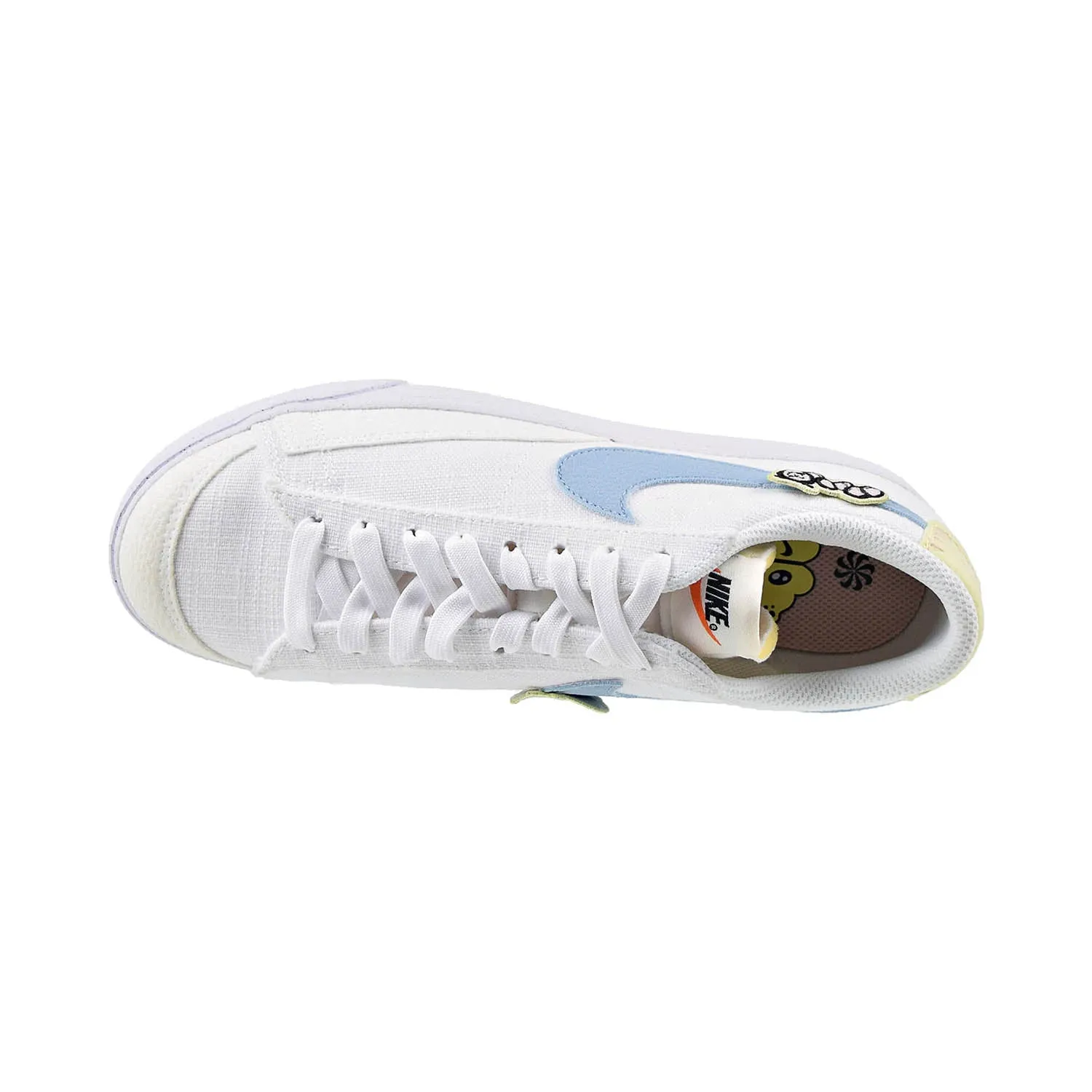 Nike Blazer Low Platform Next Nature Women's Shoes White-Pink Oxford-Pale Ivory