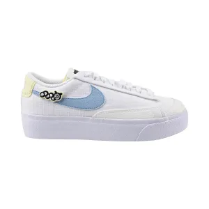 Nike Blazer Low Platform Next Nature Women's Shoes White-Pink Oxford-Pale Ivory