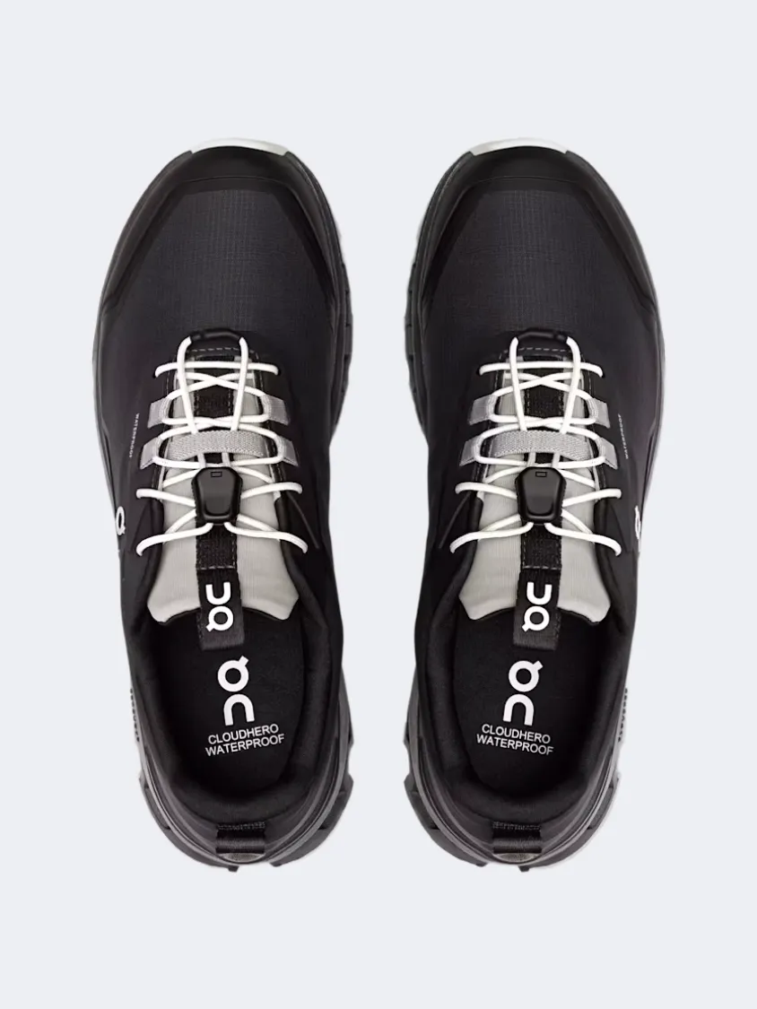 On Cloudhero Waterproof Gs-Boys Lifestyle Sneakers Black