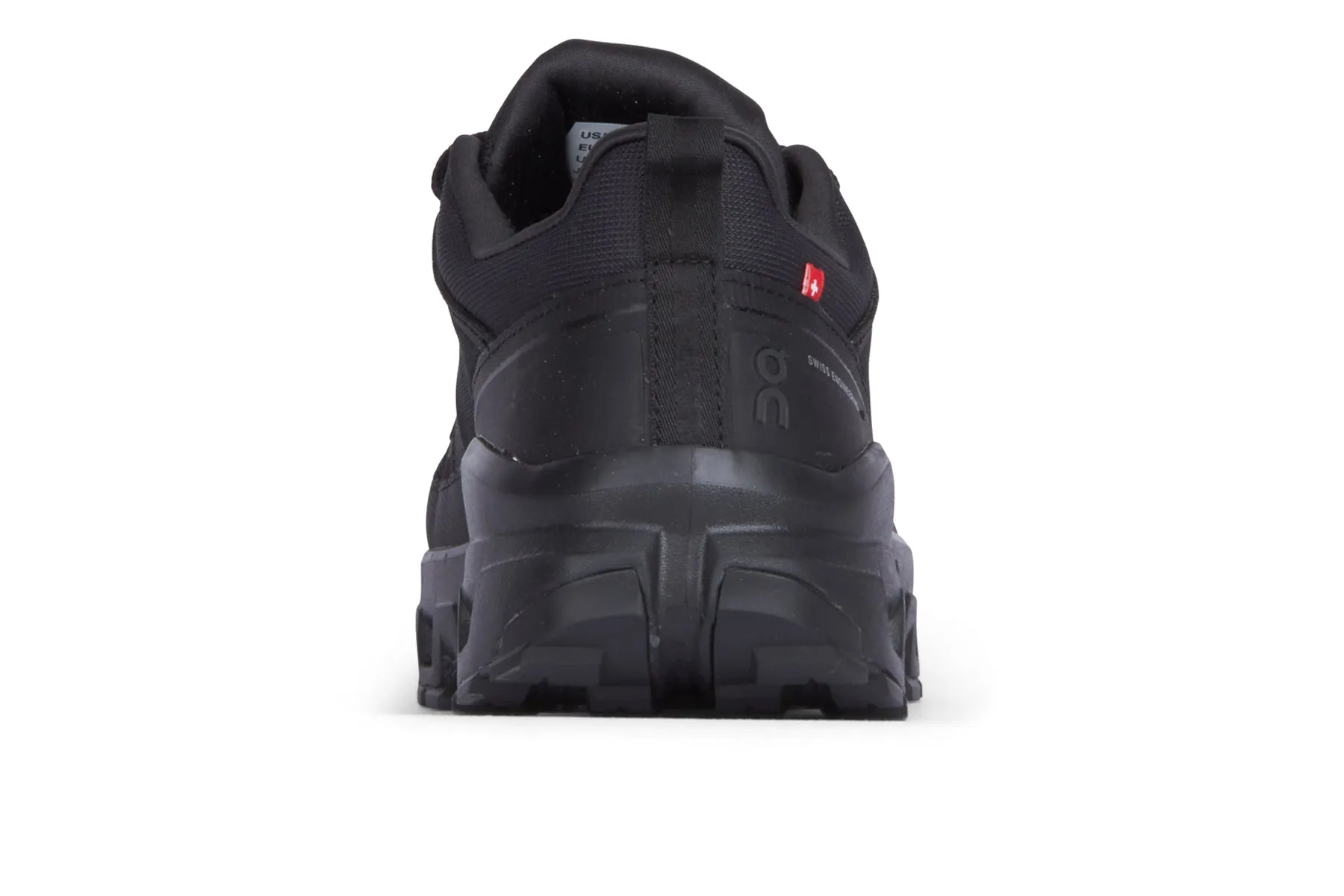 On Cloudrock Low Waterproof - Black/Black