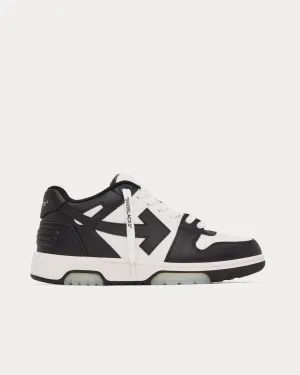 Out Of Office Leather Black / White Low Top Sneakers