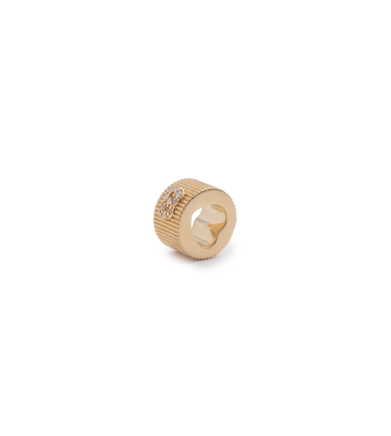 Pave Diamond Number - Initials & Numbers : Heart Beat