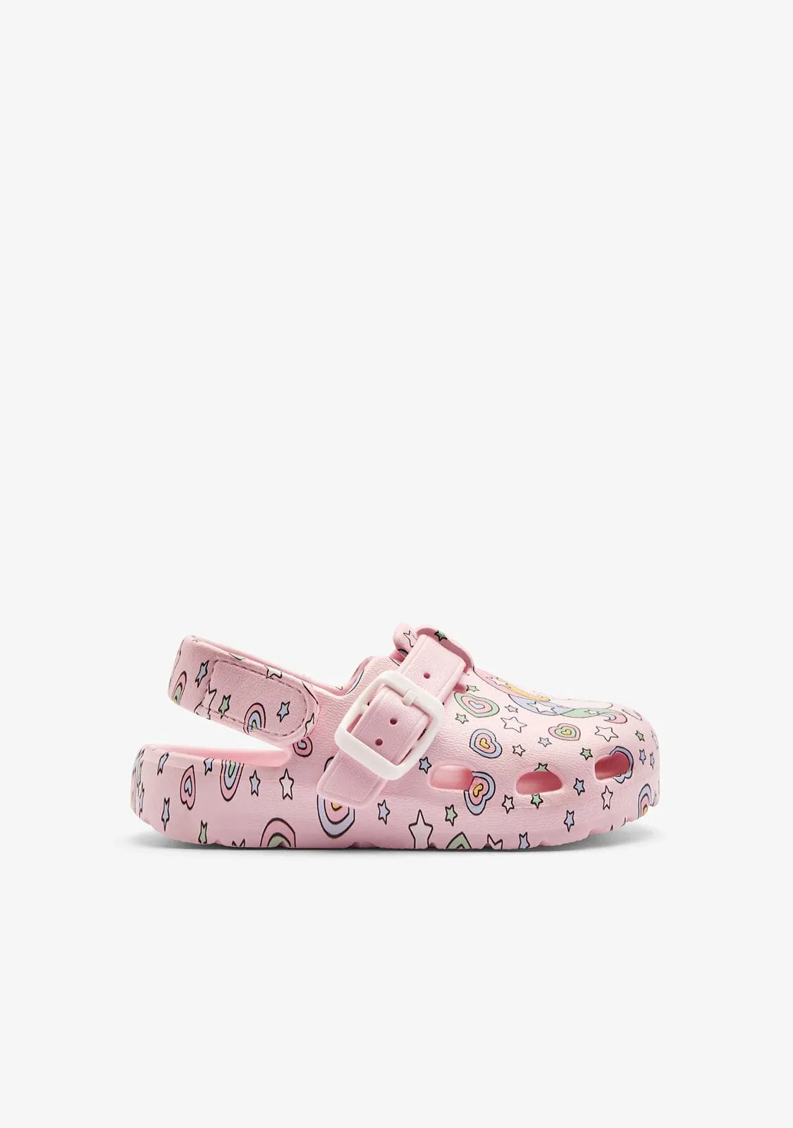 Pink Unicorn Clog