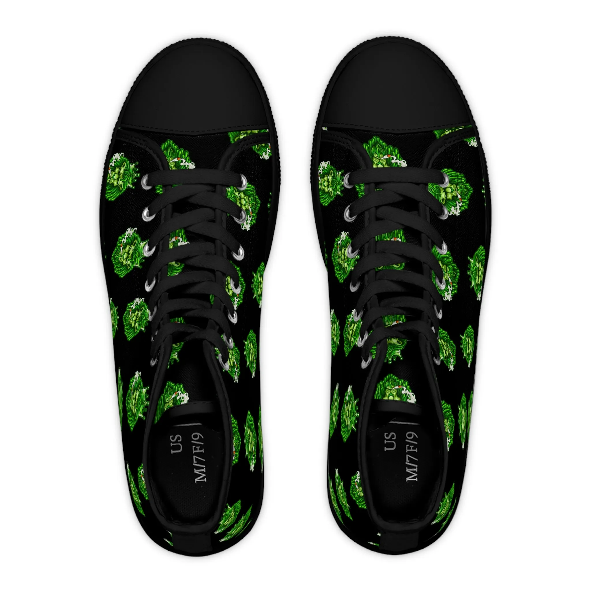 Rasta Vibes Women's High Top Sneakers