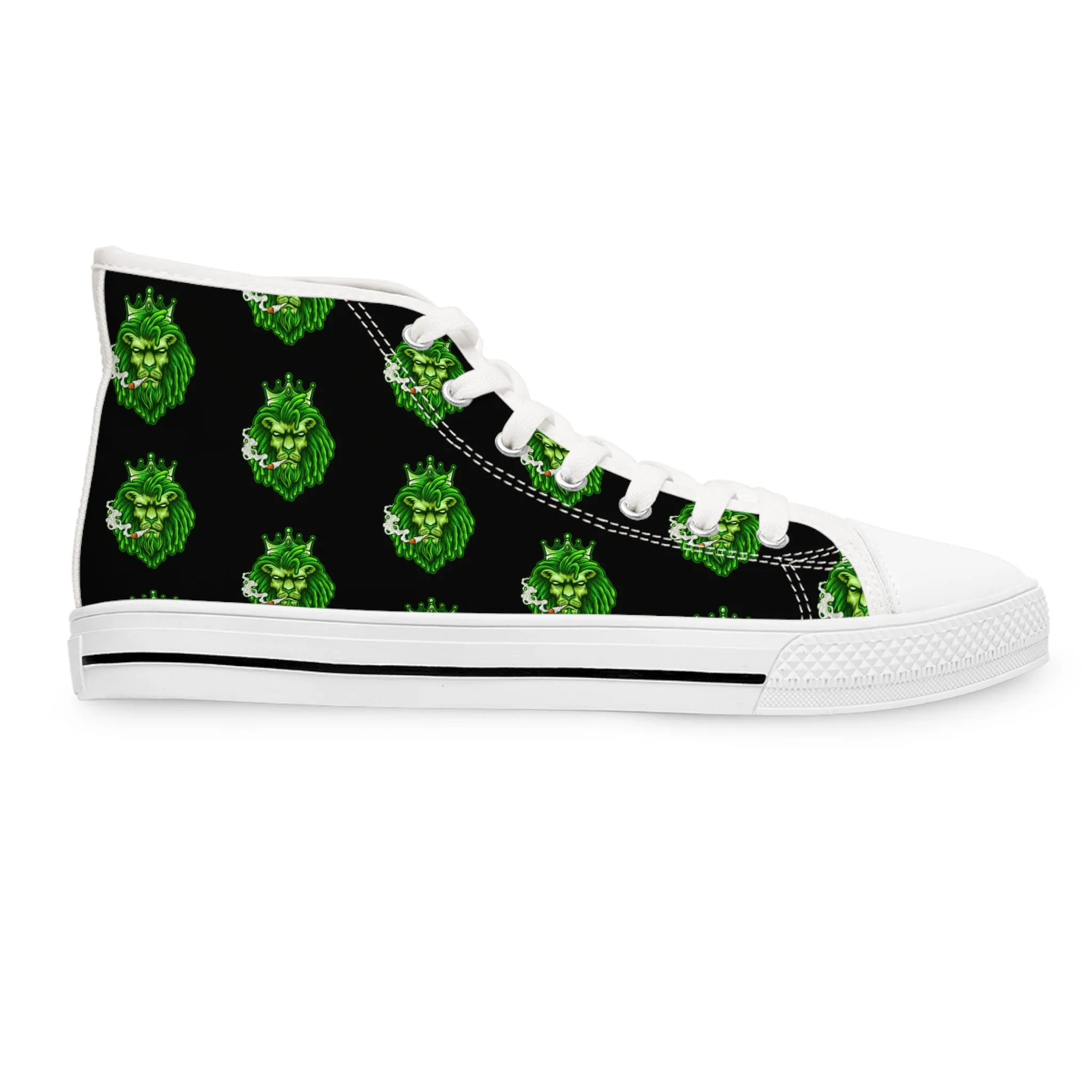 Rasta Vibes Women's High Top Sneakers