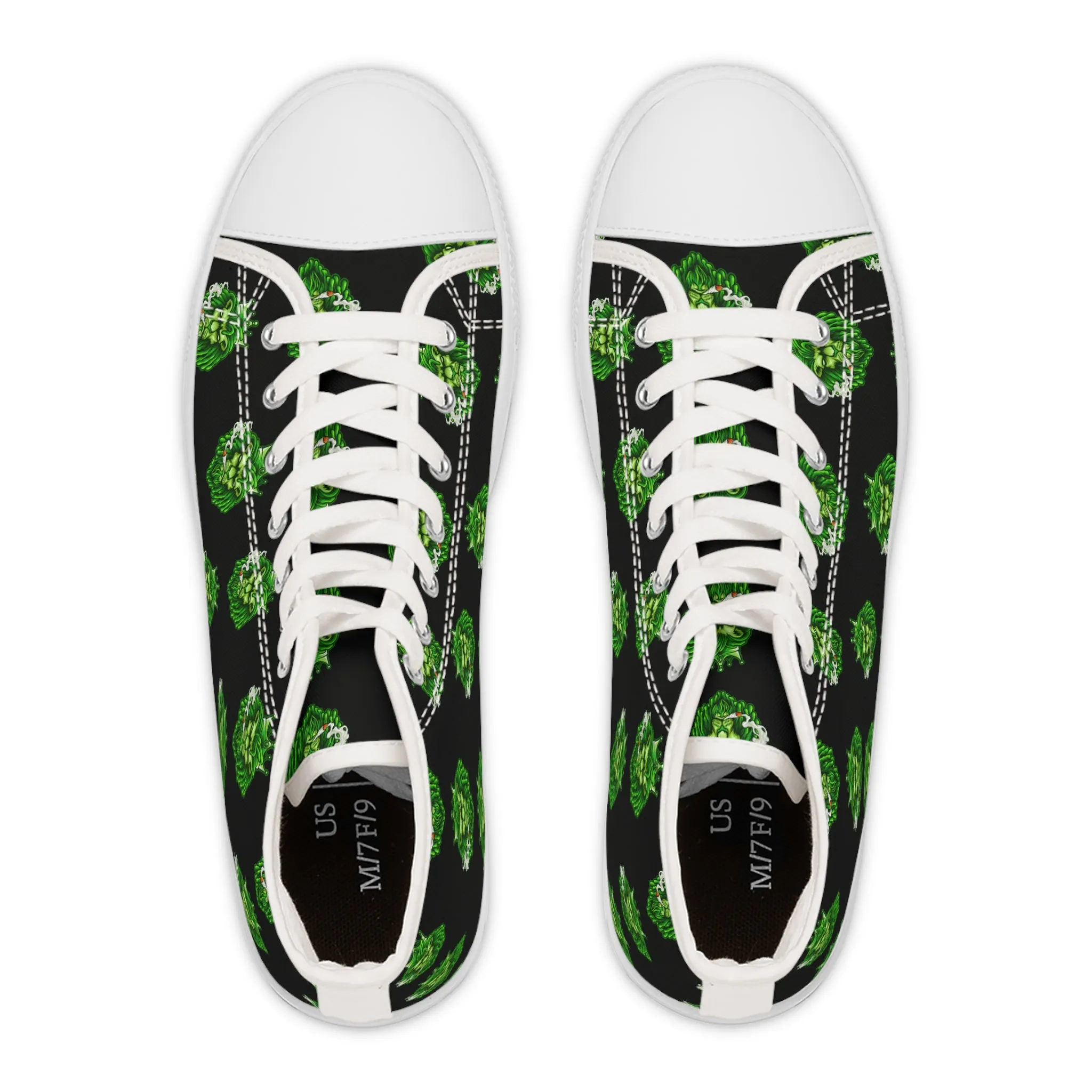 Rasta Vibes Women's High Top Sneakers