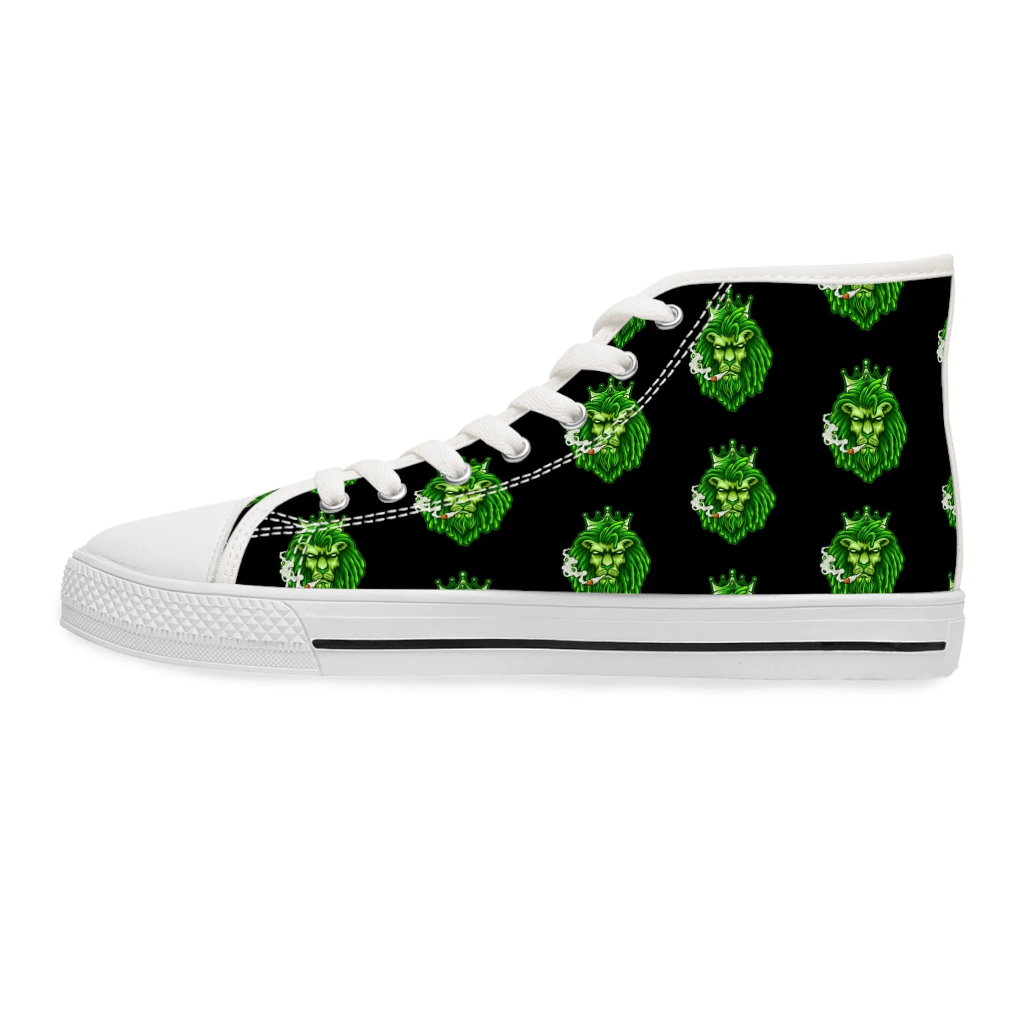 Rasta Vibes Women's High Top Sneakers