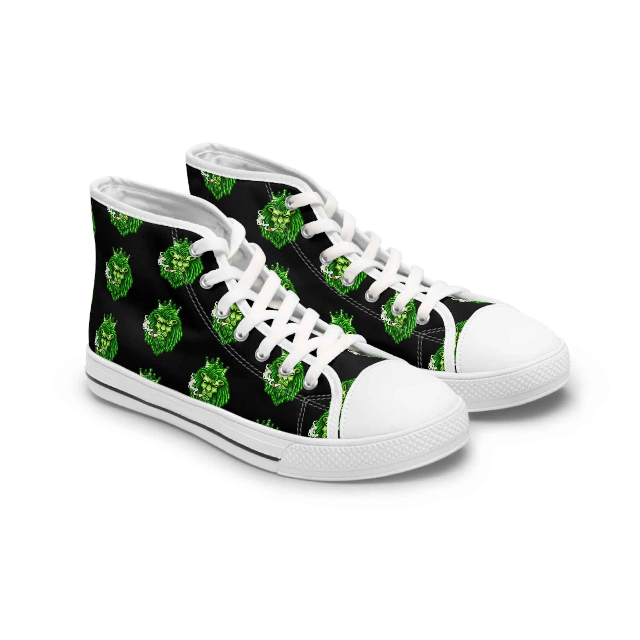 Rasta Vibes Women's High Top Sneakers