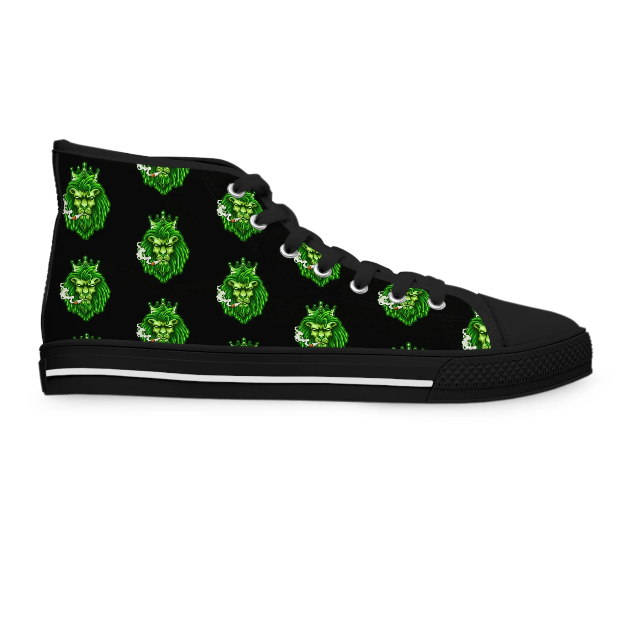 Rasta Vibes Women's High Top Sneakers