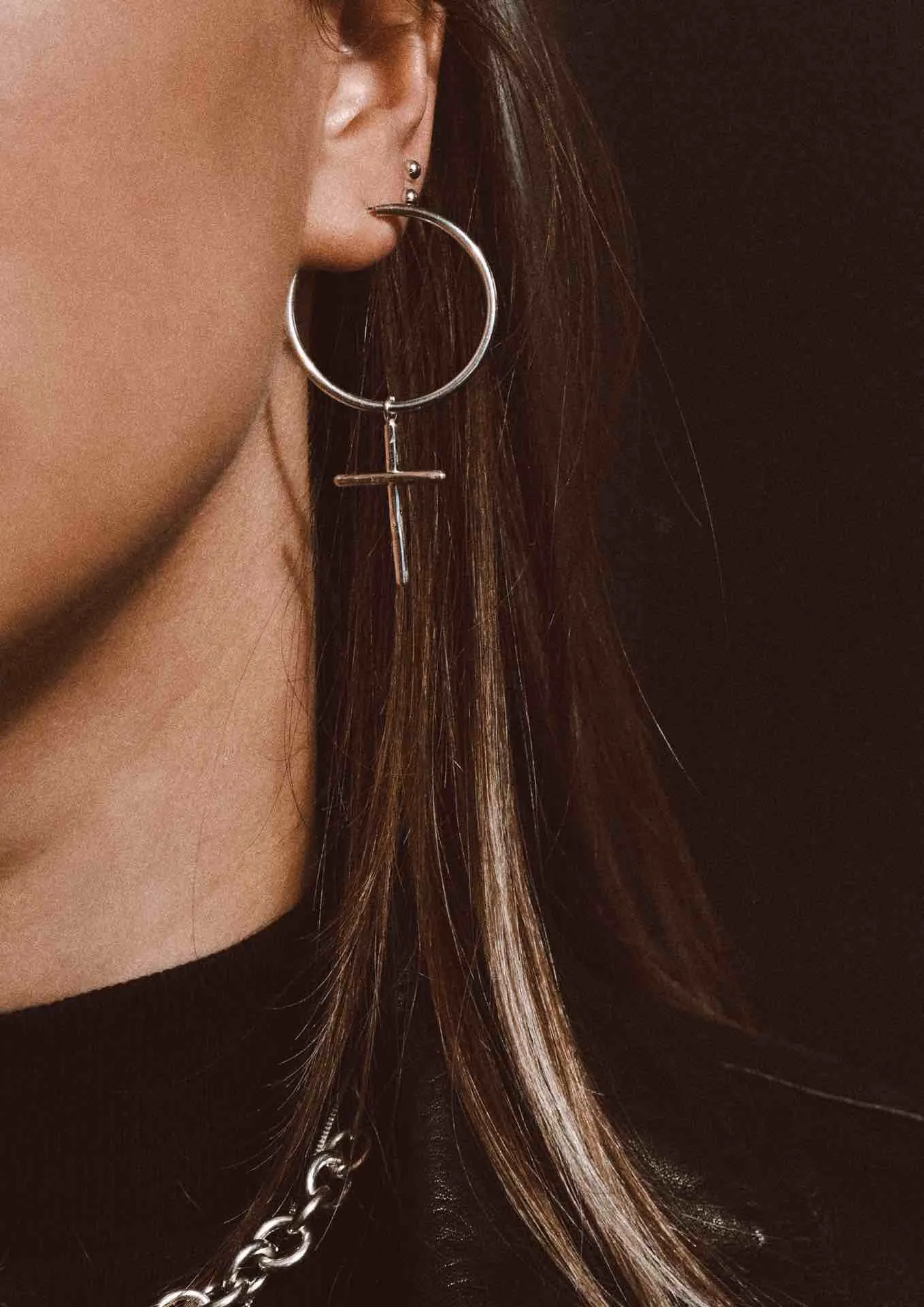 Saint Hoops Silver