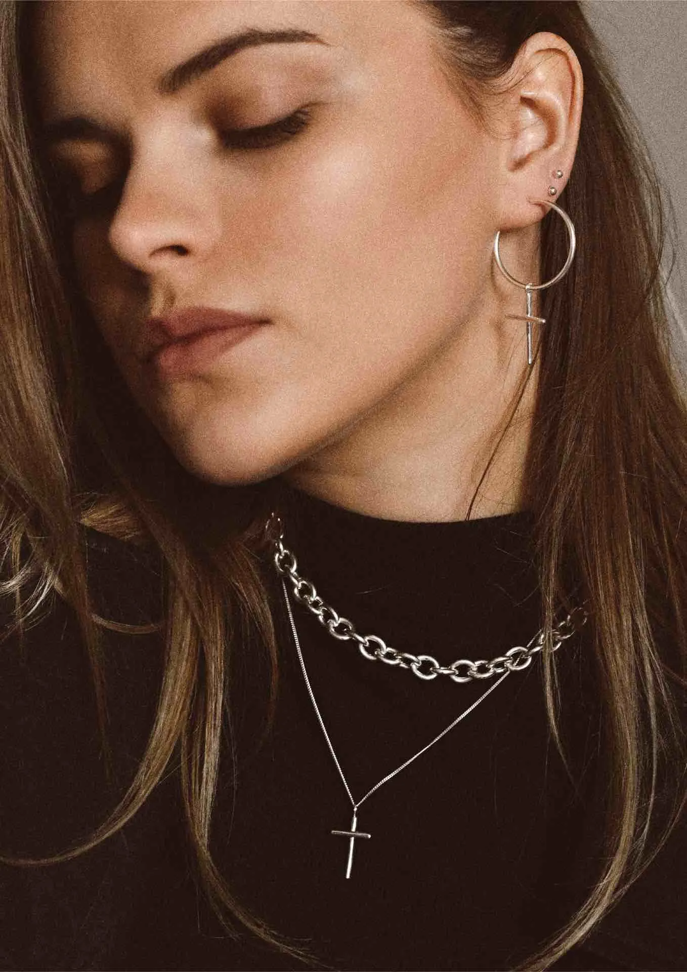 Saint Hoops Silver