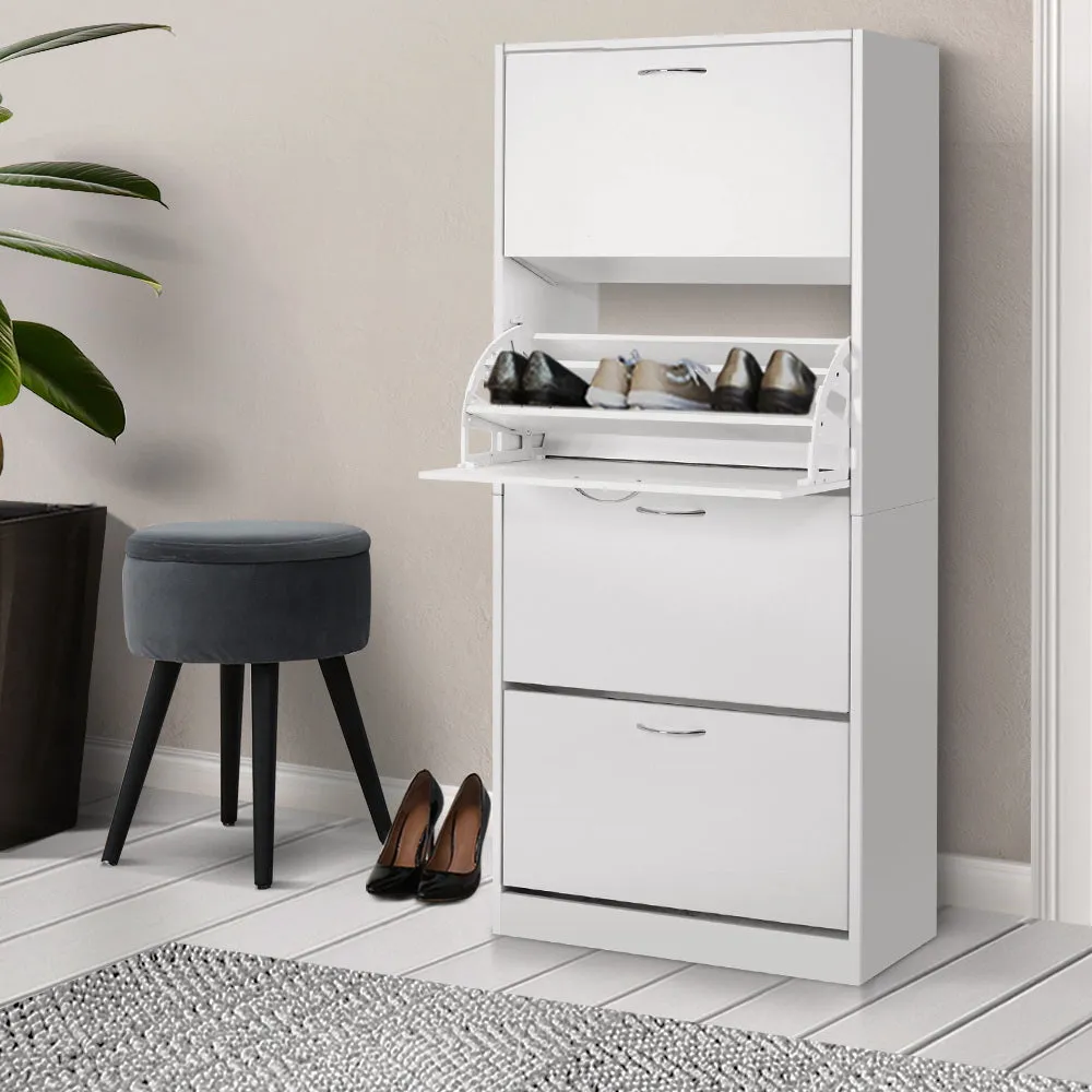 Shoe Cabinet Storage Rack Organiser 60 Pairs Shelf Cupboard Drawer