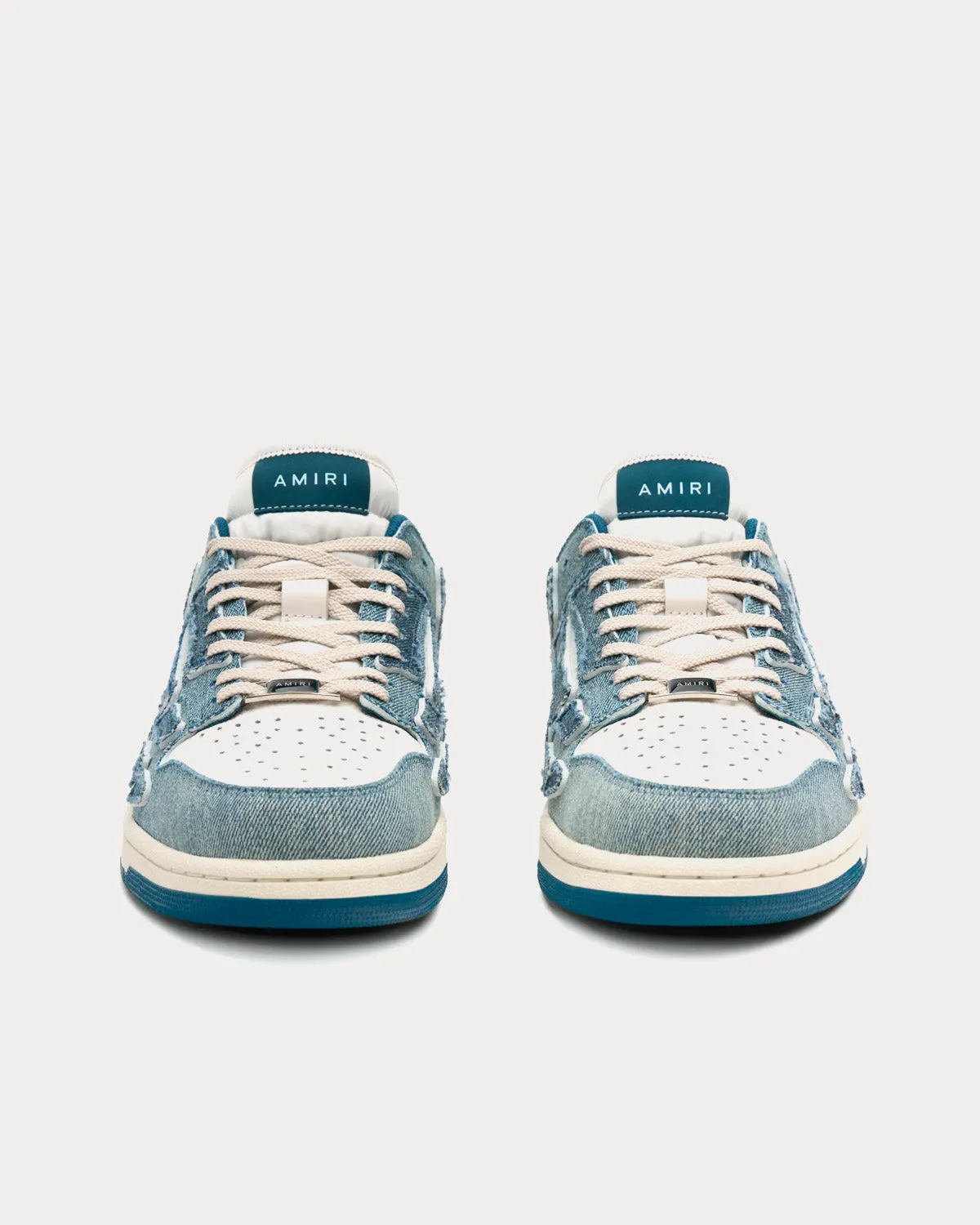 Skel-Top Baby Blue Low Top Sneakers