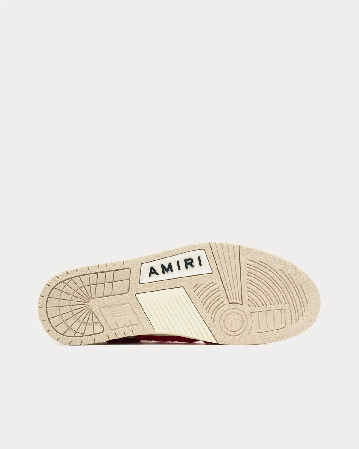 Skel-Top Red / Alabaster Low Top Sneakers