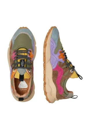 Sneakers Yamano 3 Verde-Multicolore