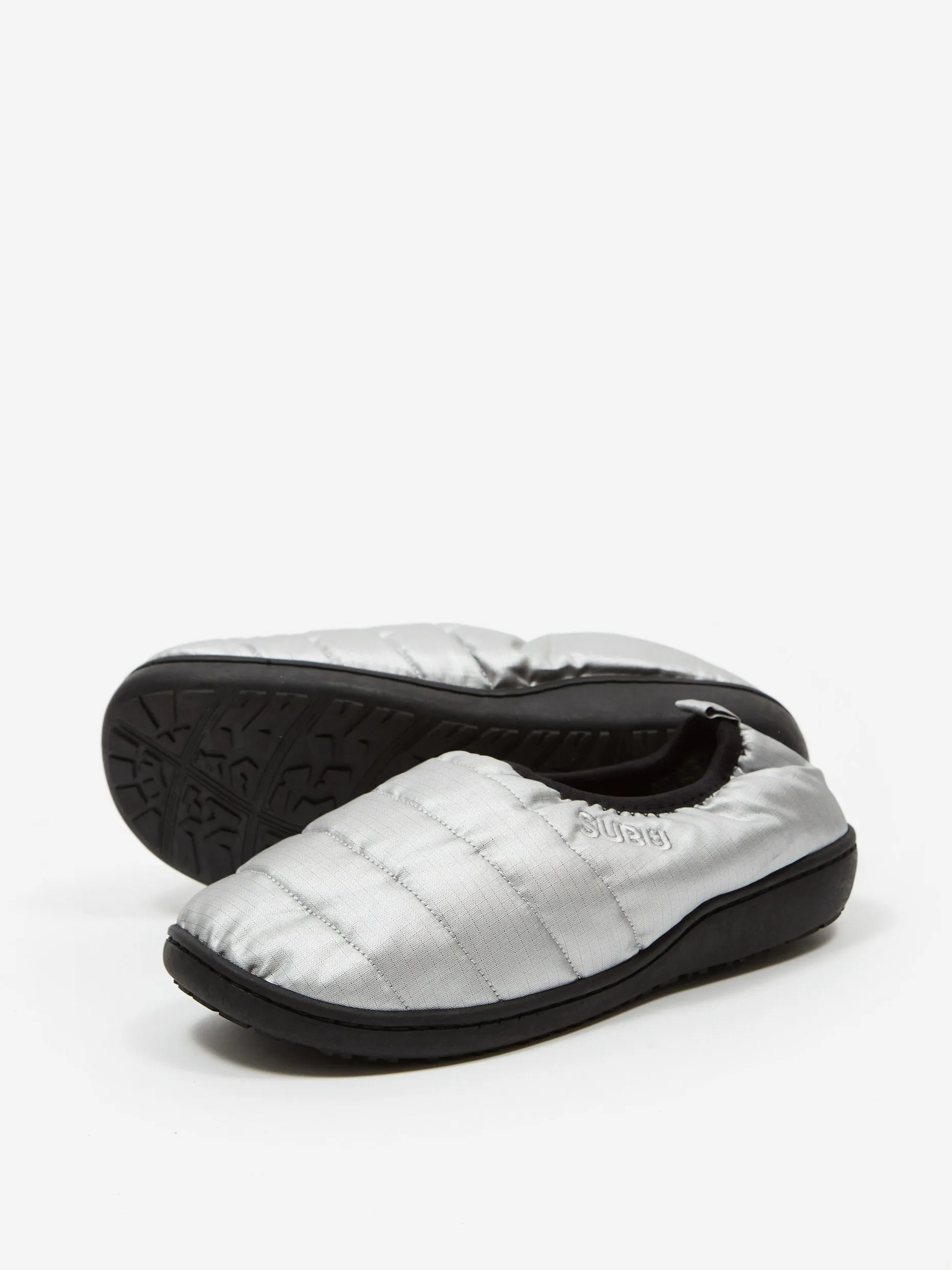 Subu Packable Slipper - Foil Silver