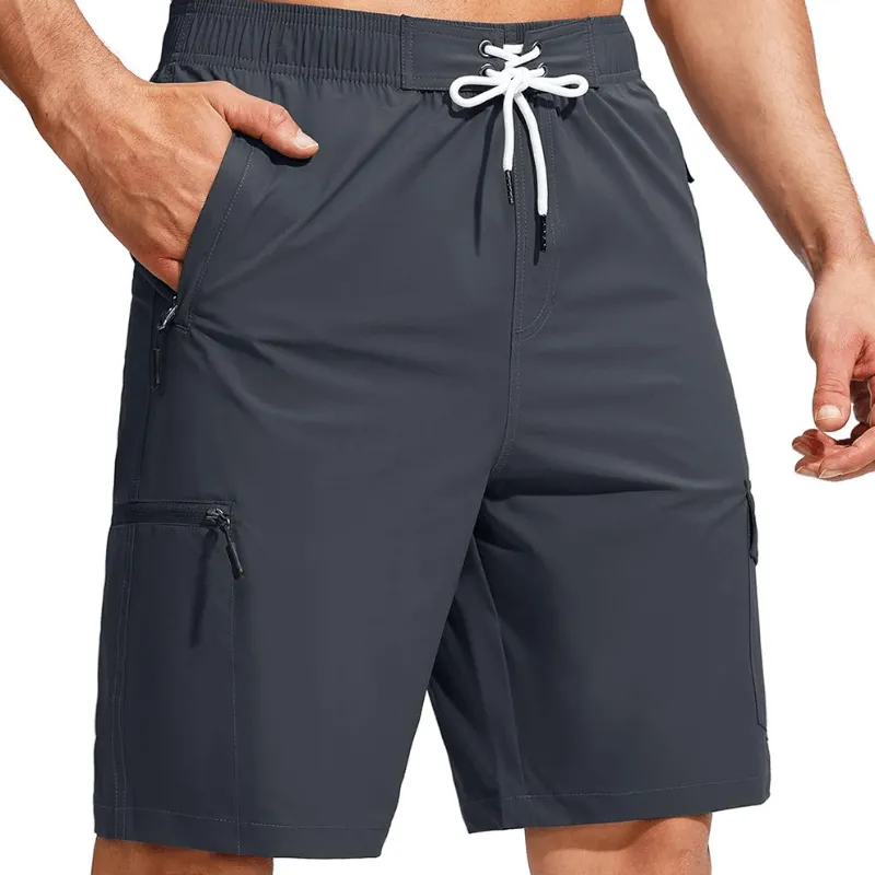Swim Trunks Quick-Dry Board Shorts – Lightweight Wear With 5 Pockets
