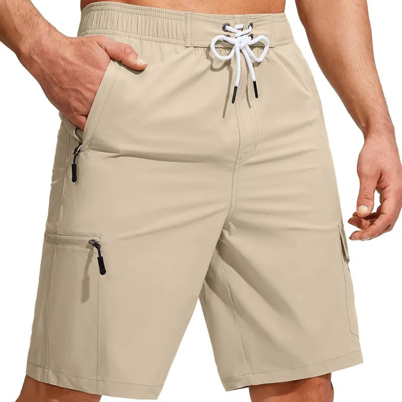 Swim Trunks Quick-Dry Board Shorts – Lightweight Wear With 5 Pockets