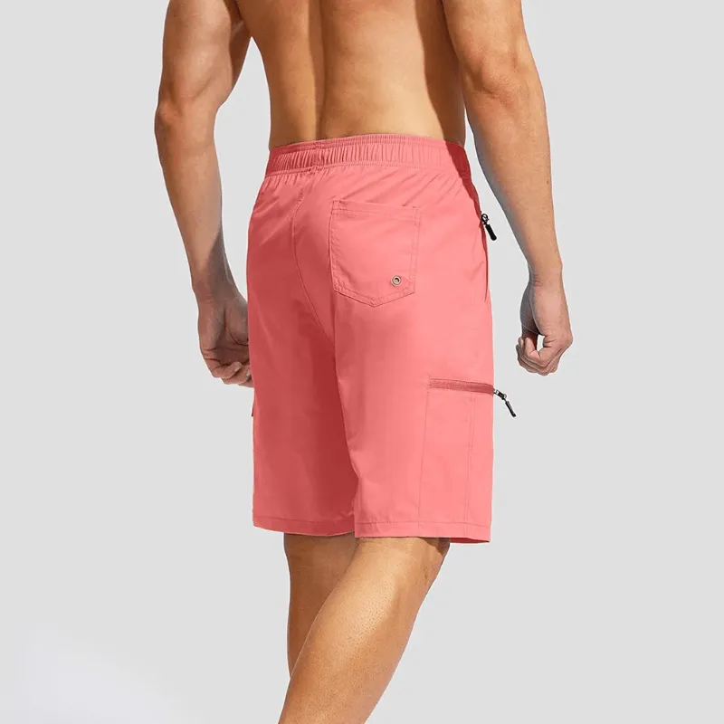 Swim Trunks Quick-Dry Board Shorts – Lightweight Wear With 5 Pockets