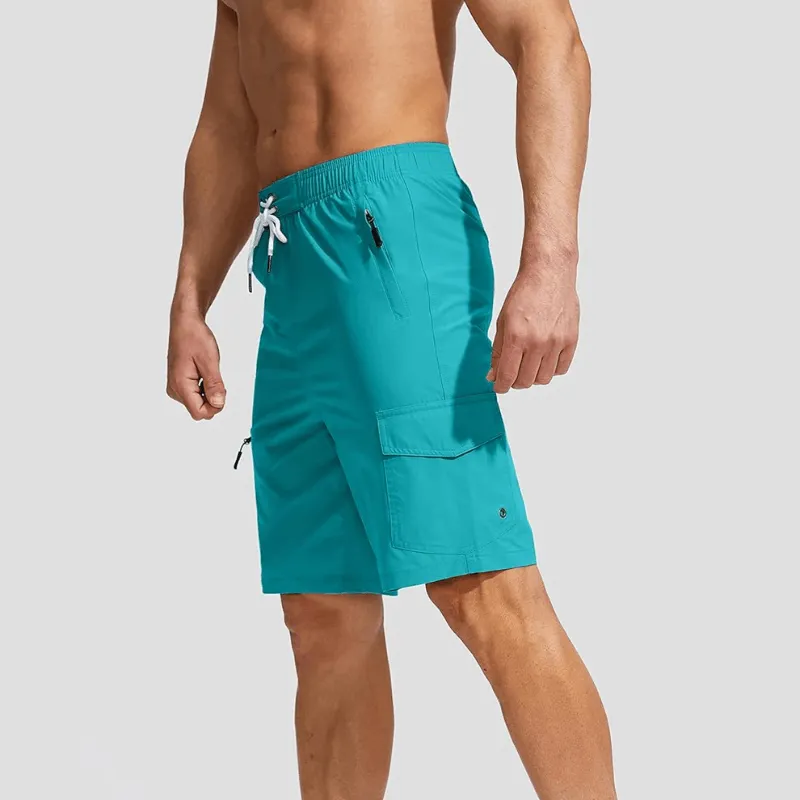 Swim Trunks Quick-Dry Board Shorts – Lightweight Wear With 5 Pockets