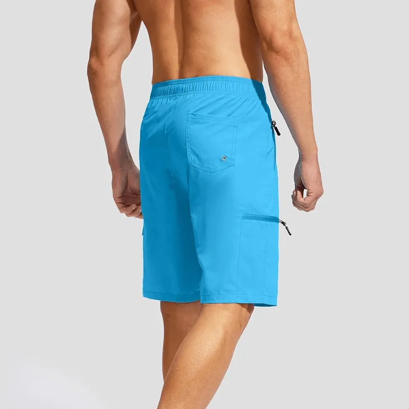 Swim Trunks Quick-Dry Board Shorts – Lightweight Wear With 5 Pockets