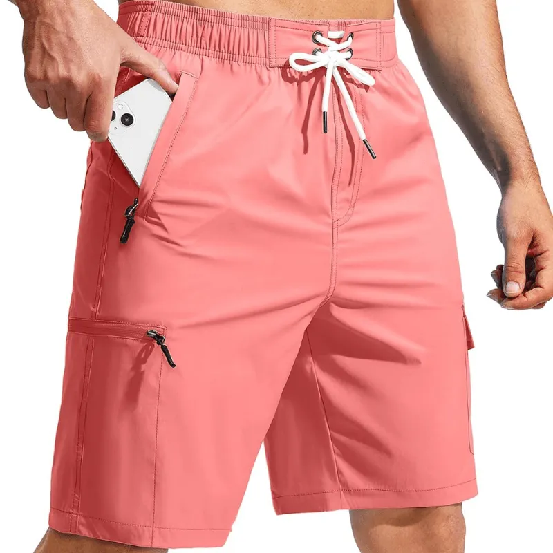 Swim Trunks Quick-Dry Board Shorts – Lightweight Wear With 5 Pockets