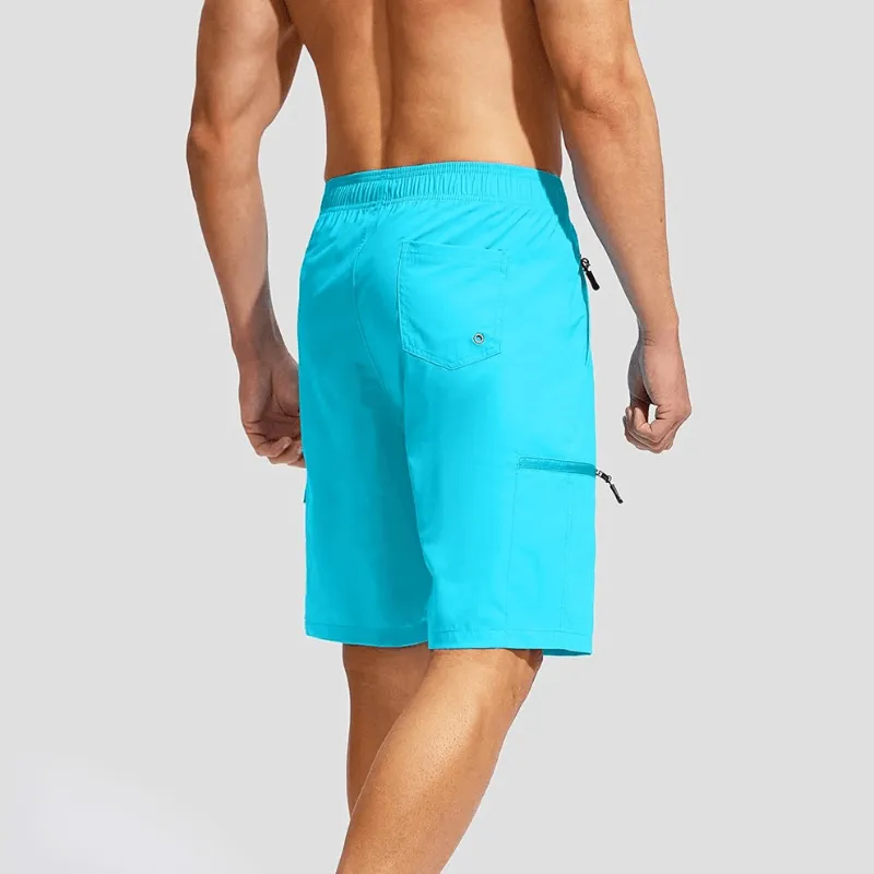 Swim Trunks Quick-Dry Board Shorts – Lightweight Wear With 5 Pockets