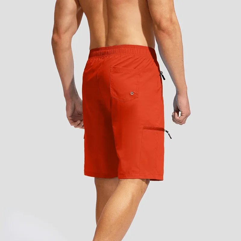 Swim Trunks Quick-Dry Board Shorts – Lightweight Wear With 5 Pockets