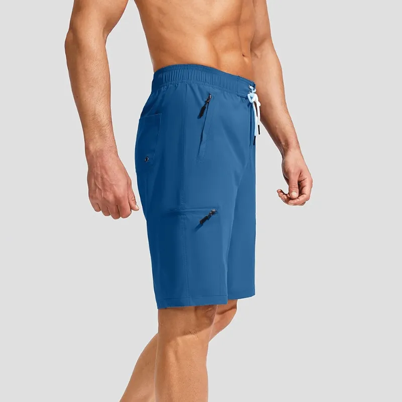 Swim Trunks Quick-Dry Board Shorts – Lightweight Wear With 5 Pockets