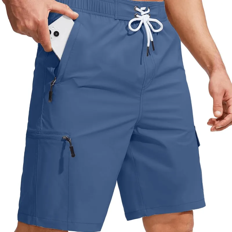 Swim Trunks Quick-Dry Board Shorts – Lightweight Wear With 5 Pockets