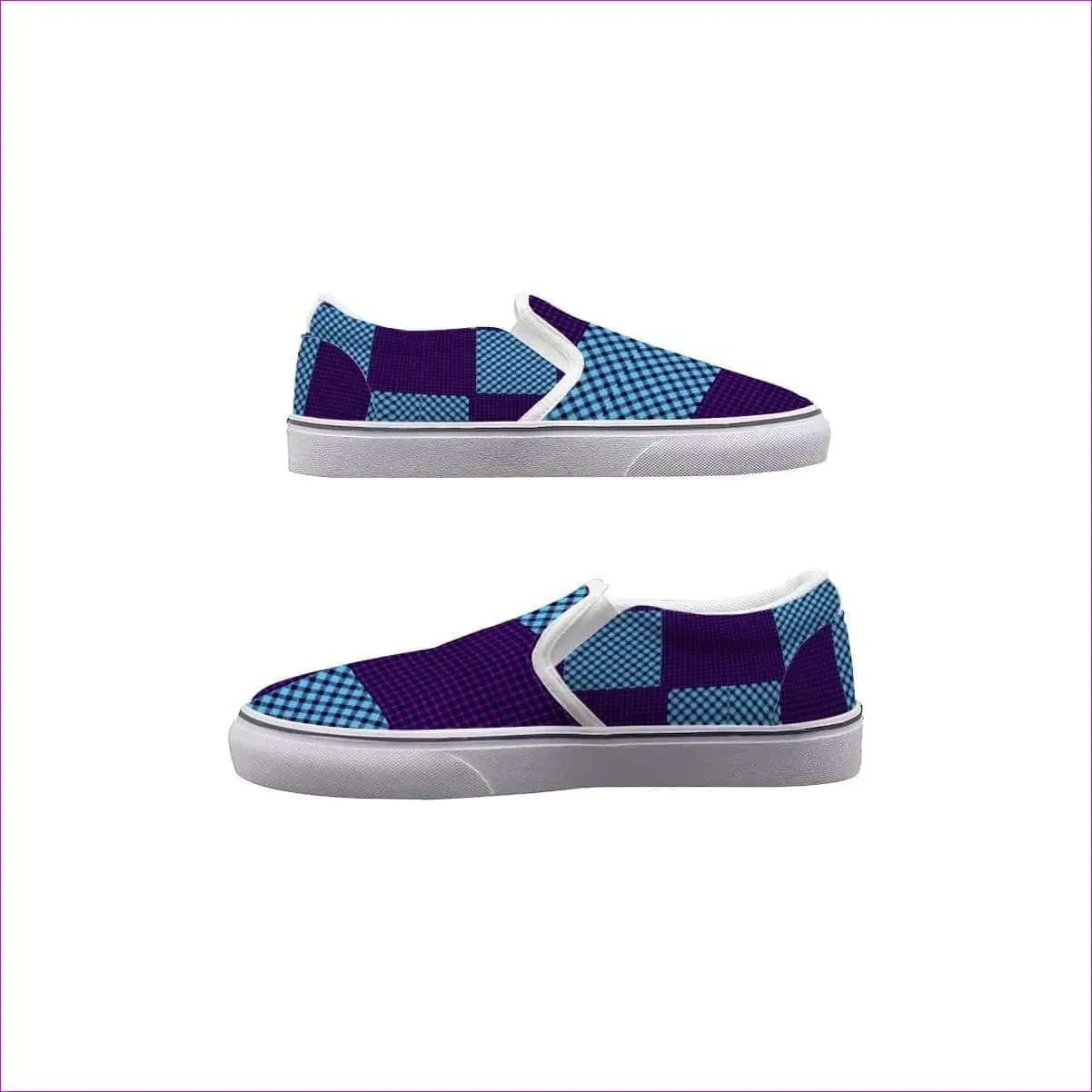 Tartan Women's Slip On Sneakers