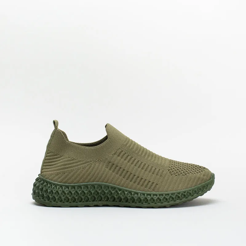 Unreal Women Knit Slip On Trainer _ 146686