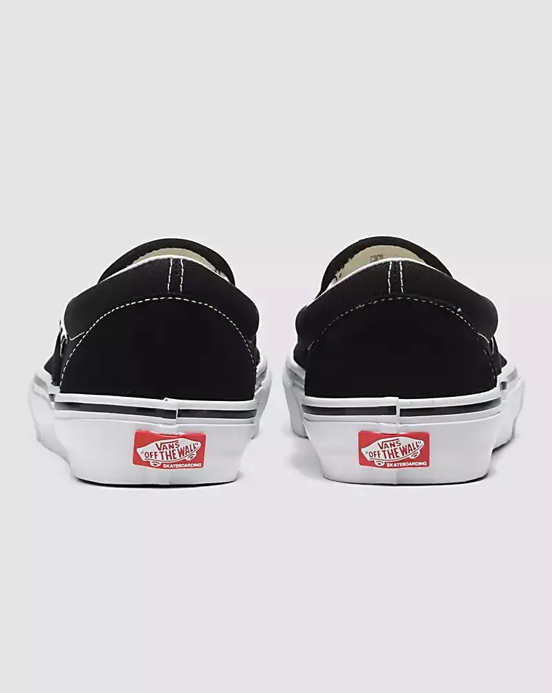 Vans Skate Slip-On in Black/White