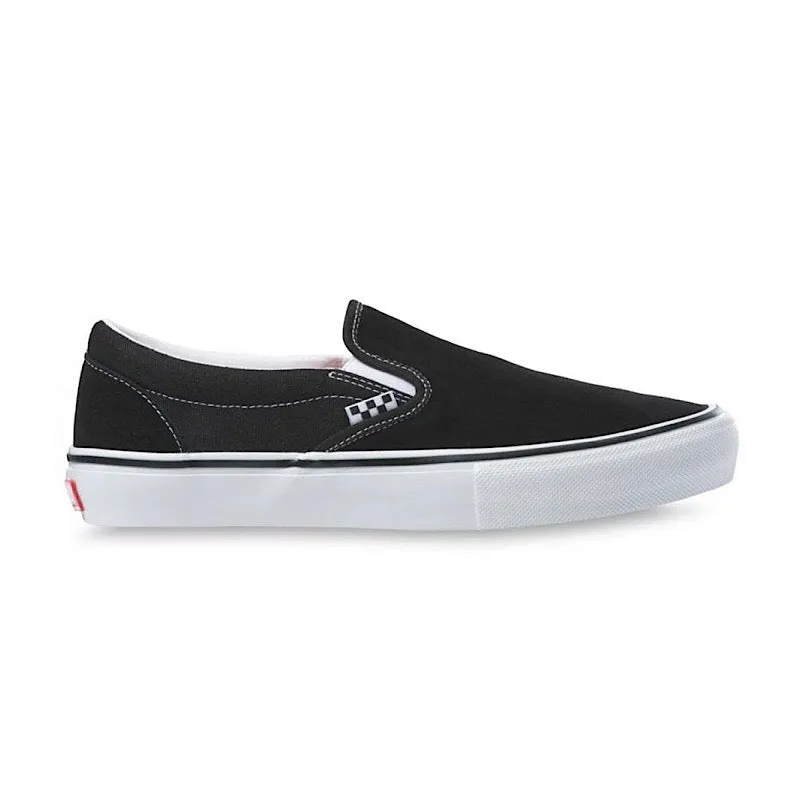 Vans Skate Slip-On in Black/White