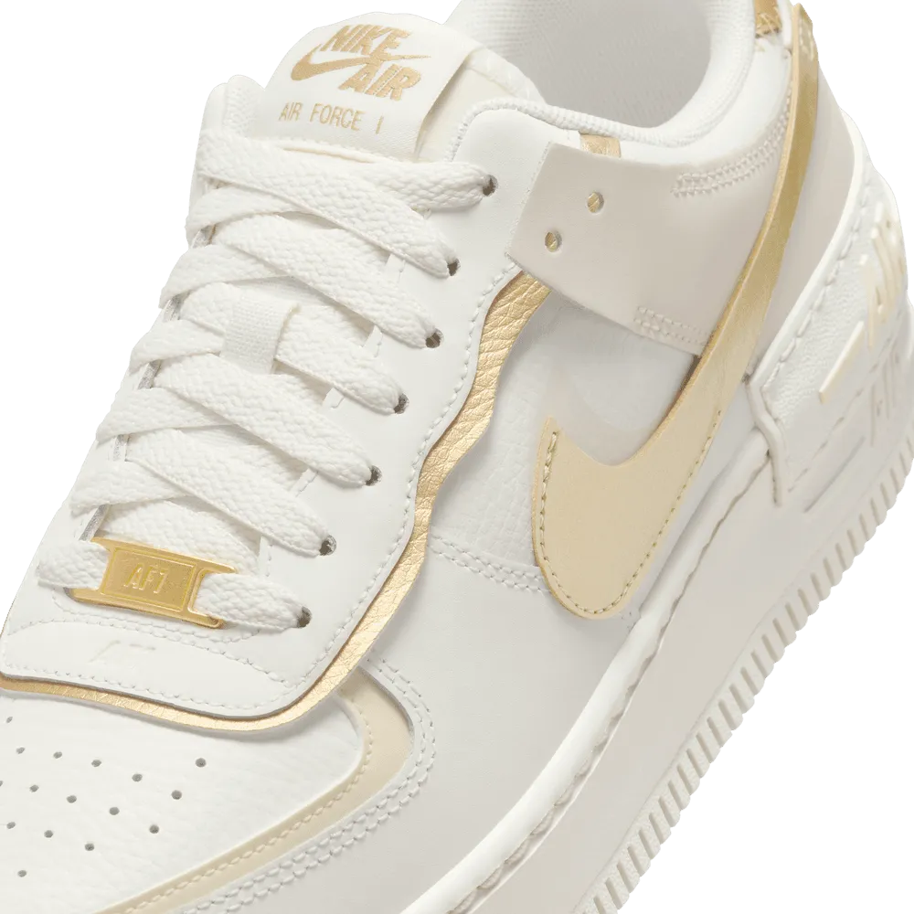 W Air Force 1 Shadow 'Sail Metallic Gold'