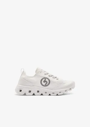 White Mesh Sneakers