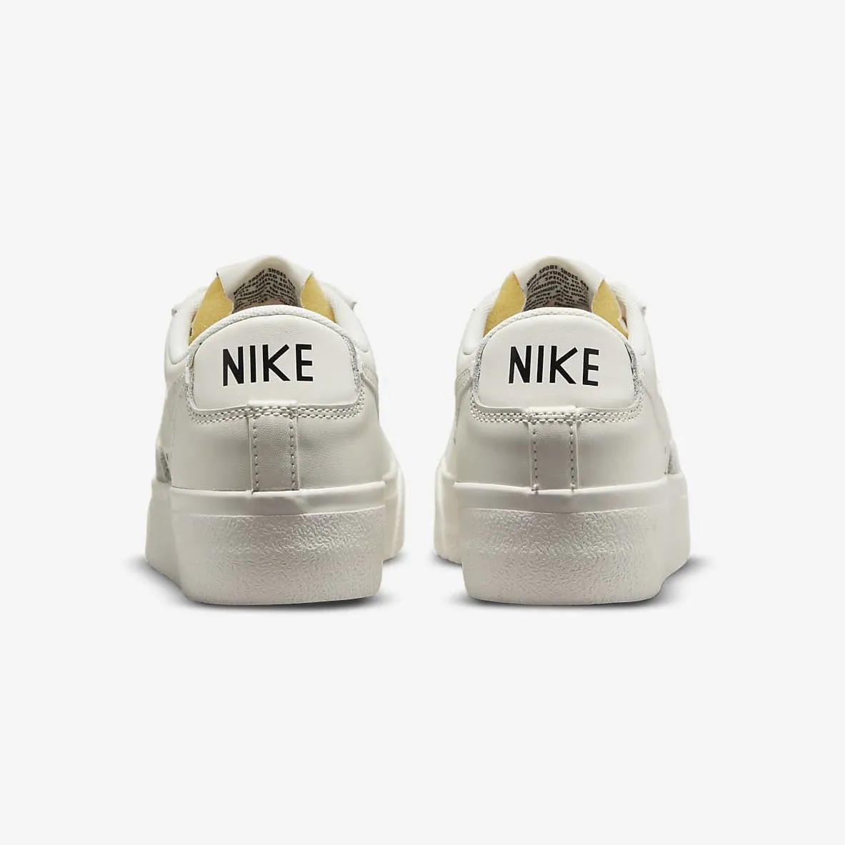 Women's Nike Blazer Low Platform (White/Sail/Grey)(DJ0292-105)