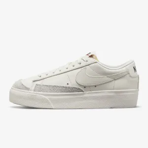 Women's Nike Blazer Low Platform (White/Sail/Grey)(DJ0292-105)
