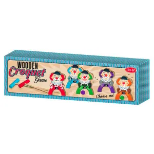Wooden Croquet Game