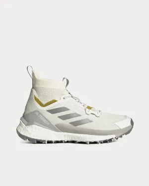 x and wander Terrex Free Hiker 2.0 Off White / Matte Silver / Linen Green High Top Sneakers