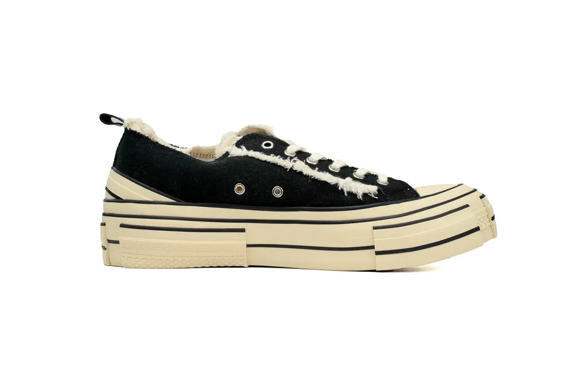 xVESSEL Crooked Black Shoe