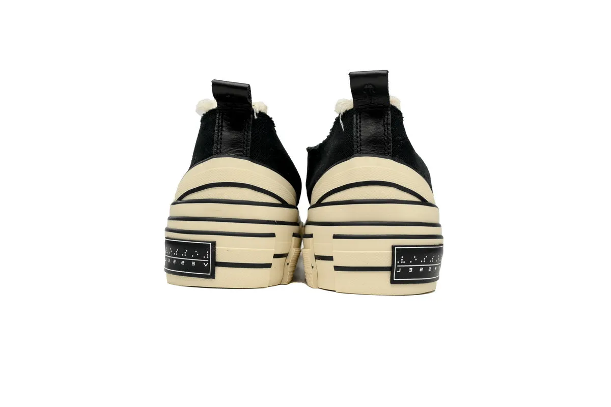xVESSEL Crooked Black Shoe